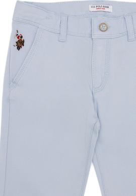 Erkek Çocuk Açık Mavi Kanvas Pantolon - 50246212040