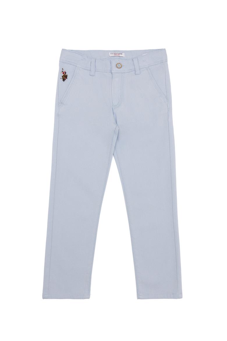 Erkek Çocuk Açık Mavi Kanvas Pantolon - 50246212040