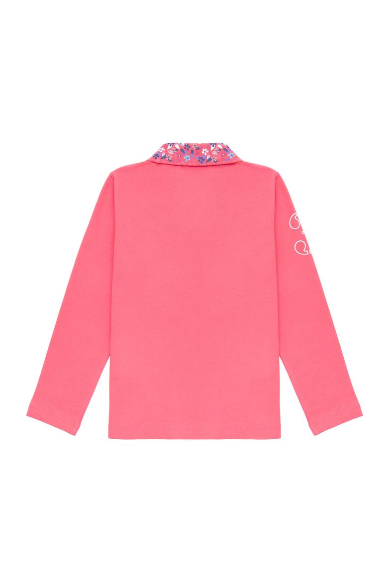 Çocuk Nar Çiçeği Basic Sweatshirt - 50256030073