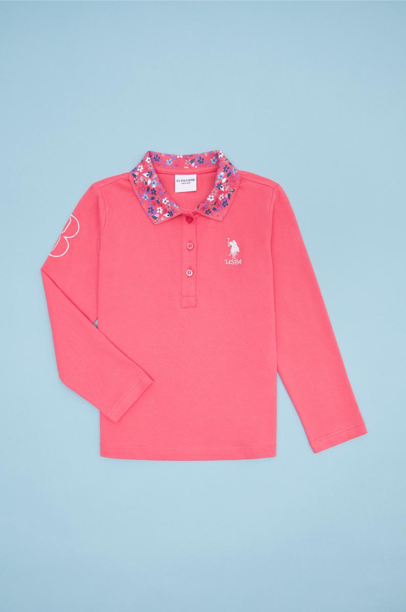 Çocuk Nar Çiçeği Basic Sweatshirt