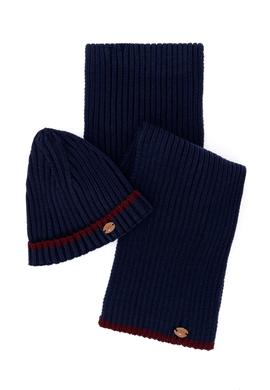 Erkek Çocuk Lacivert Kaşkol Bere Takım - 50261168002