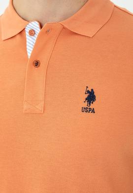 Erkek Kiremit Basic Polo Yaka Tişört - 50263236253