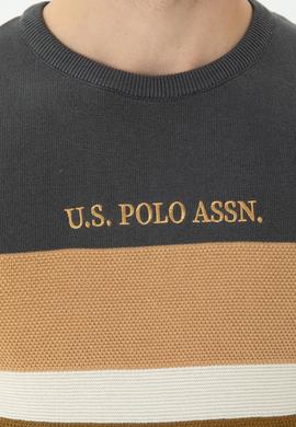 Erkek Antrasit Bisiklet Yaka Kazak - 50271009045