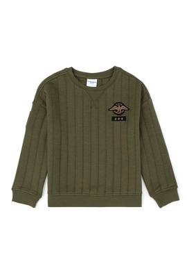 Erkek Çocuk Haki Sweatshirt - 50270816039