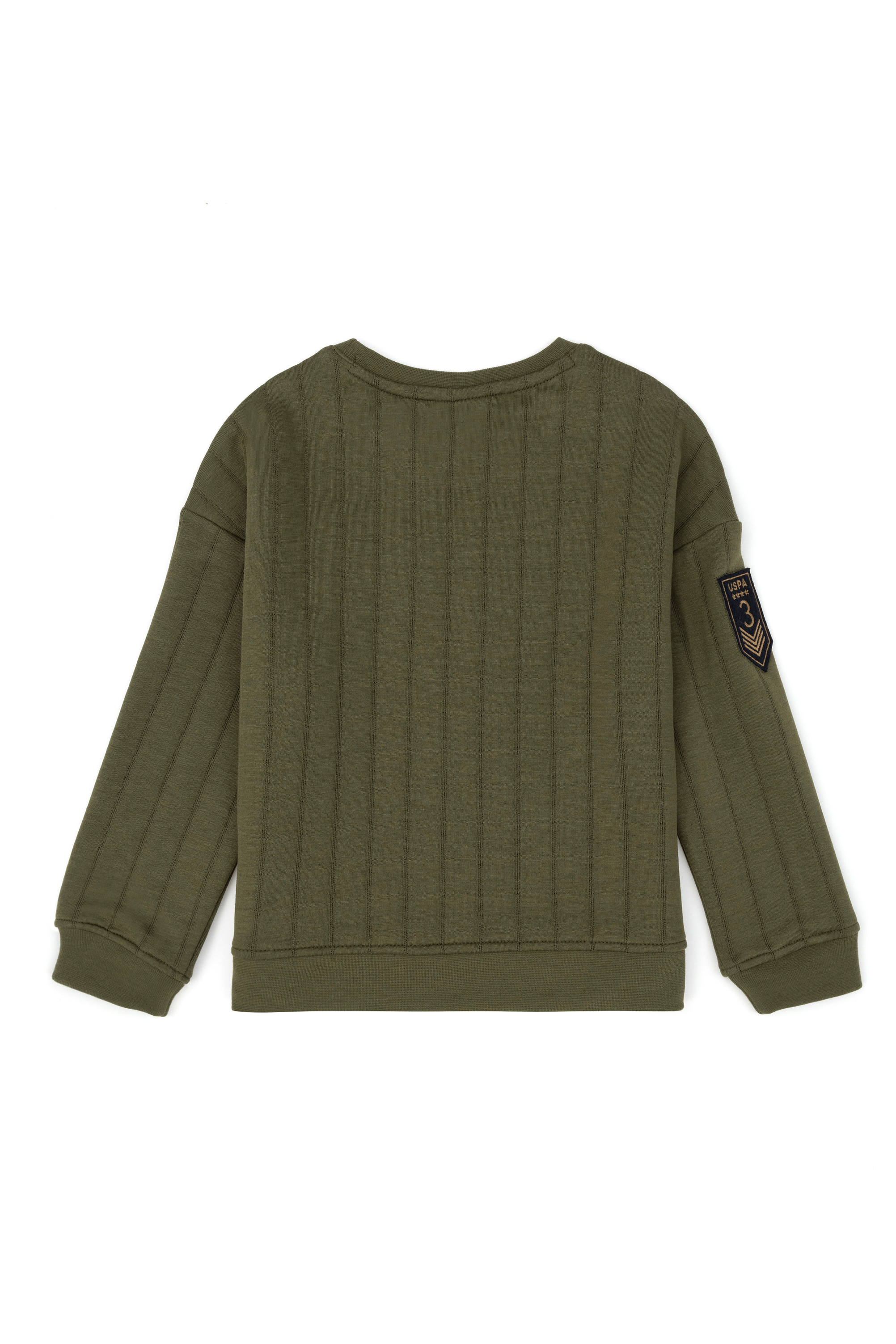 Erkek Çocuk Haki Sweatshirt - Image 2