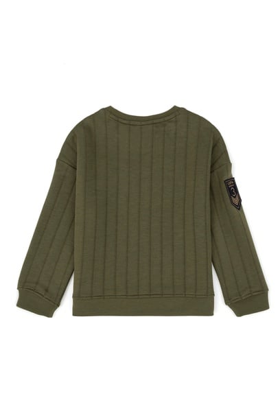Erkek Çocuk Haki Sweatshirt