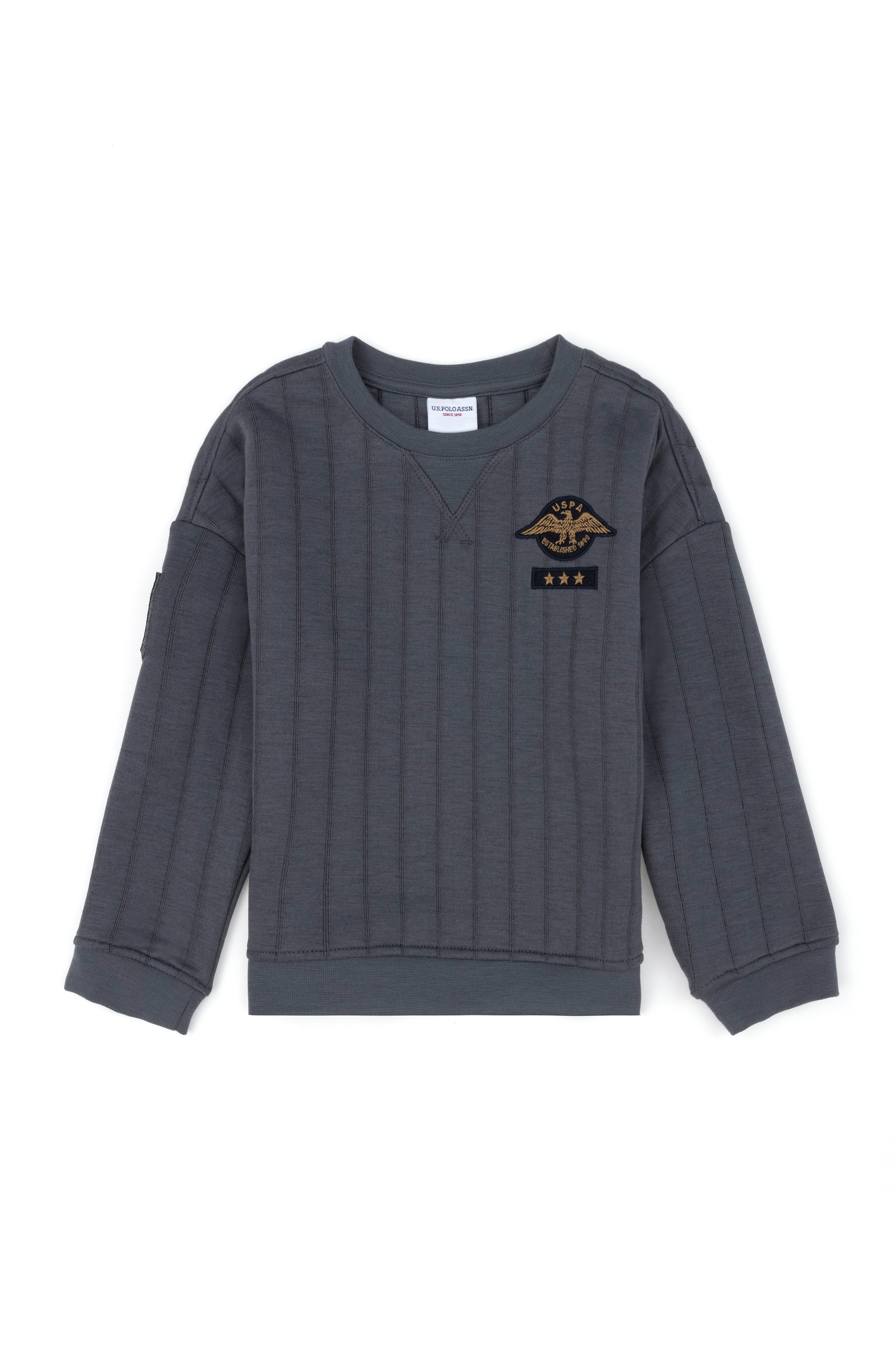 Erkek Çocuk Antrasit Sweatshirt - Image 1