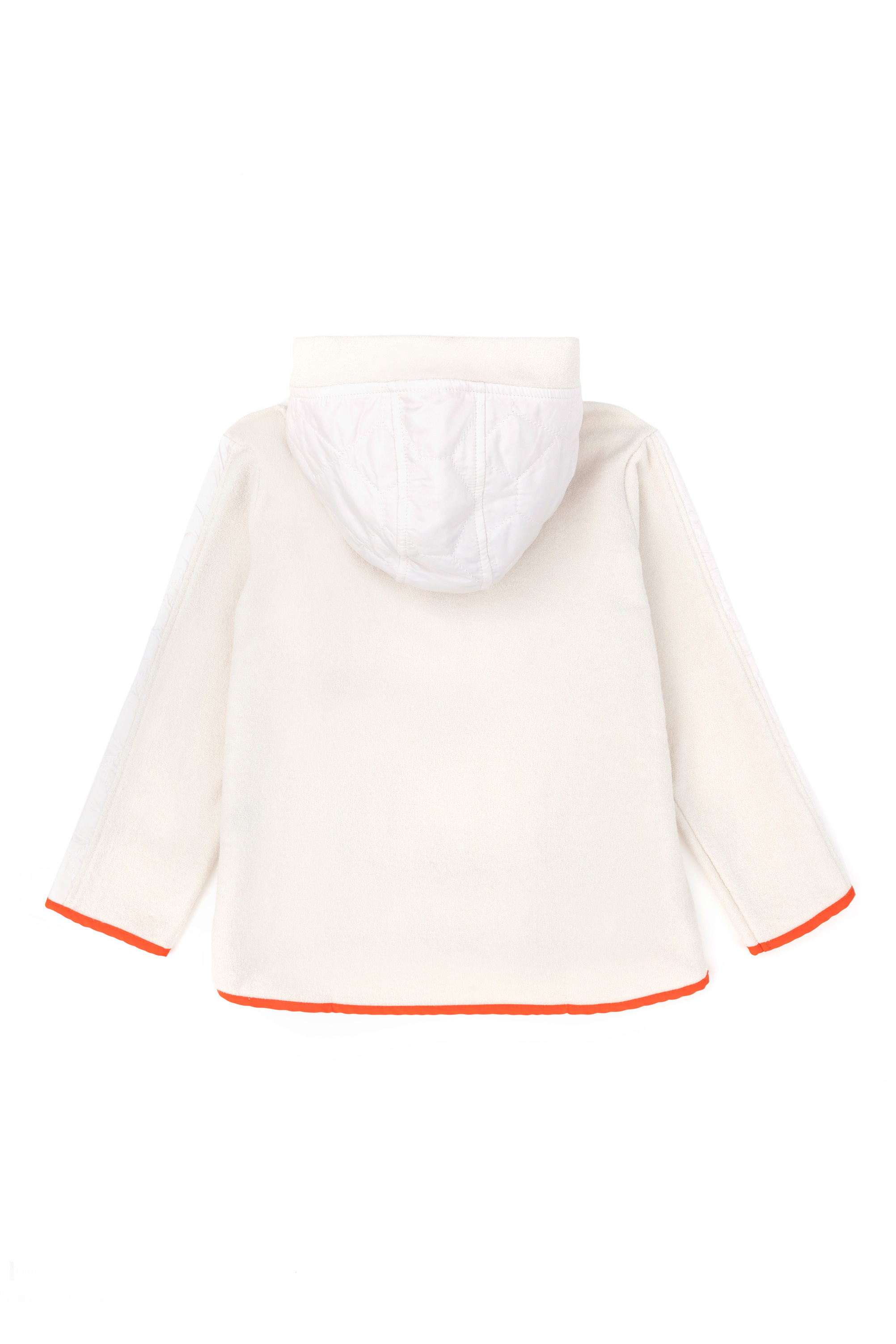 Kız Çocuk Taş Yarım Fermuarlı Polar Sweatshirt