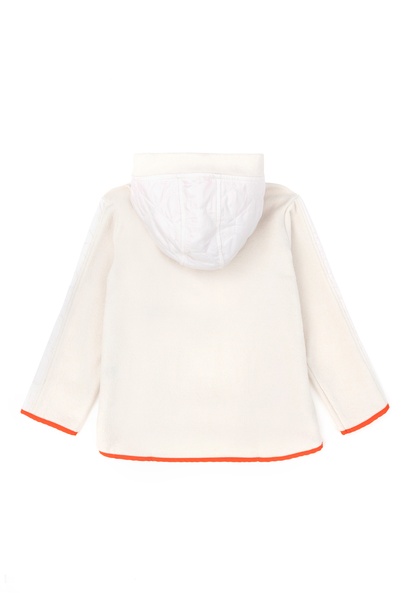 Kız Çocuk Taş Yarım Fermuarlı Polar Sweatshirt