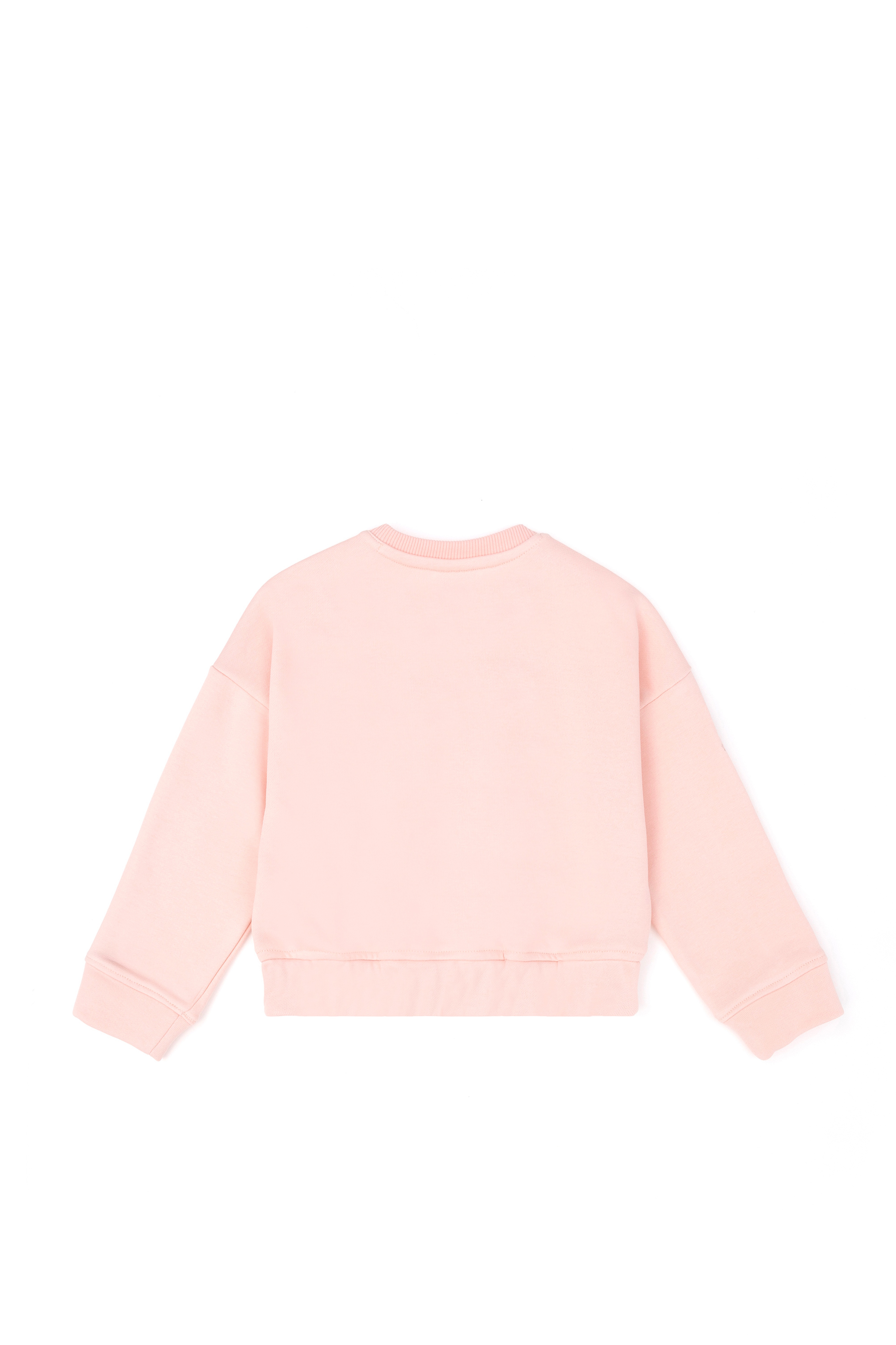 Kız Çocuk Toz Pembe Sweatshirt - Image 2