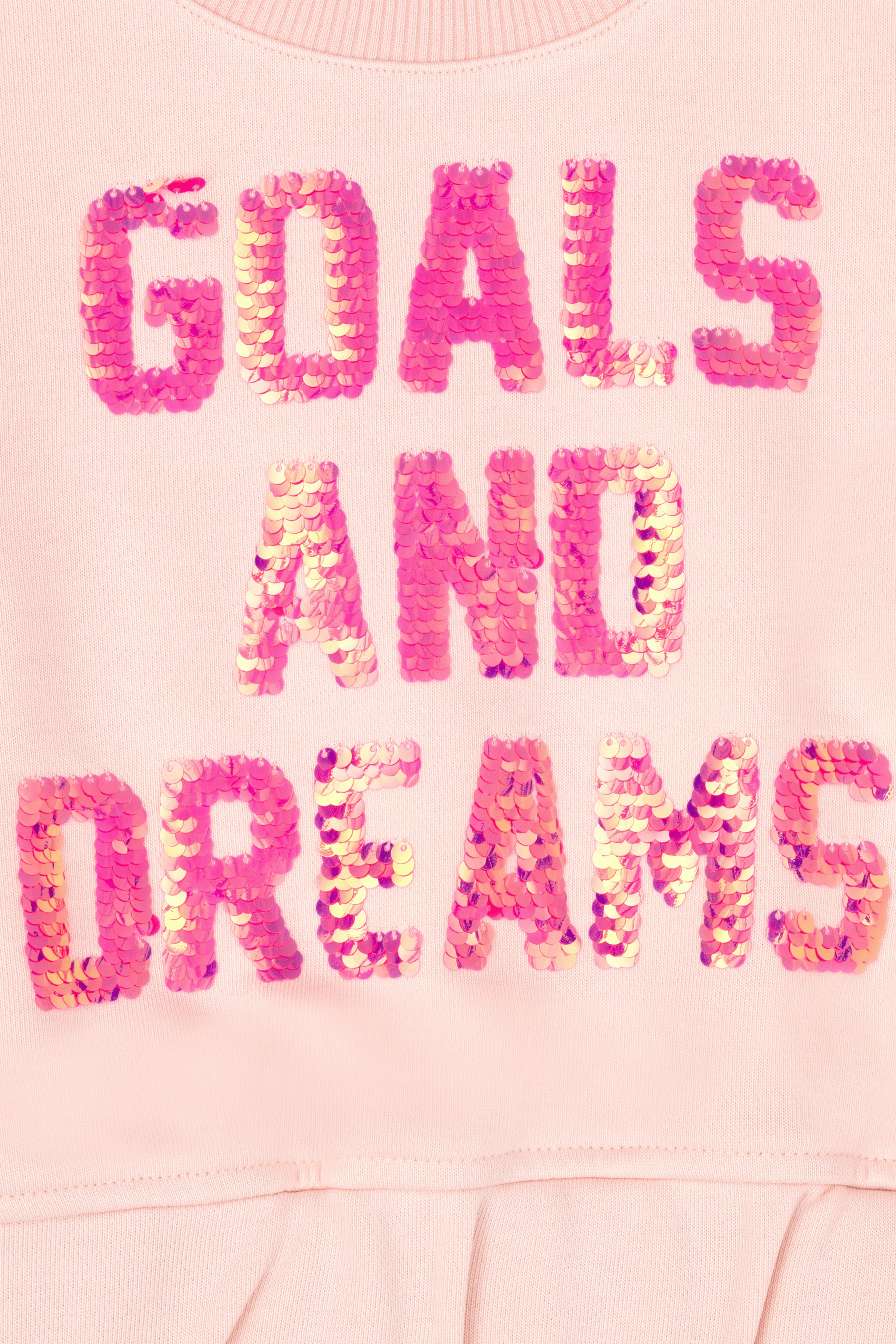 Kız Çocuk Toz Pembe Sweatshirt - Image 3