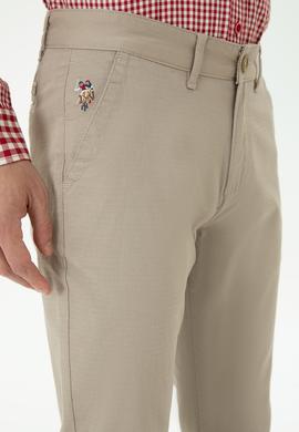 Erkek Koyu Bej Kanvas / Chino Pantolon - 50271478450
