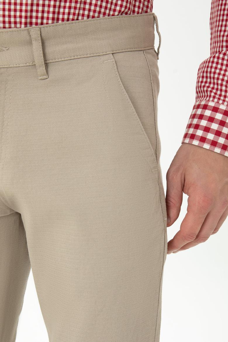 Erkek Koyu Bej Kanvas / Chino Pantolon - 50271478450