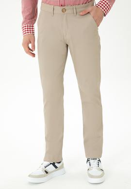 Erkek Koyu Bej Kanvas / Chino Pantolon - 50271478450