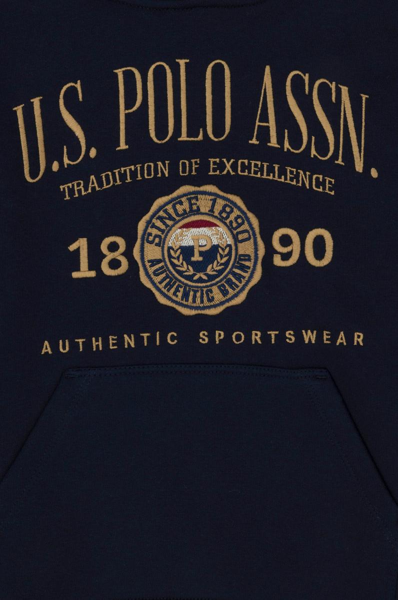 Erkek Çocuk Lacivert Kapüşonlu Sweatshirt