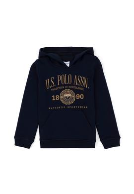 Erkek Çocuk Lacivert Kapüşonlu Sweatshirt - 50270795003