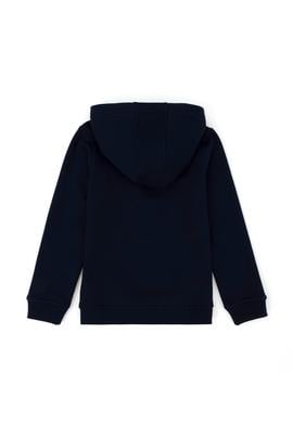 Erkek Çocuk Lacivert Kapüşonlu Sweatshirt - 50270795003