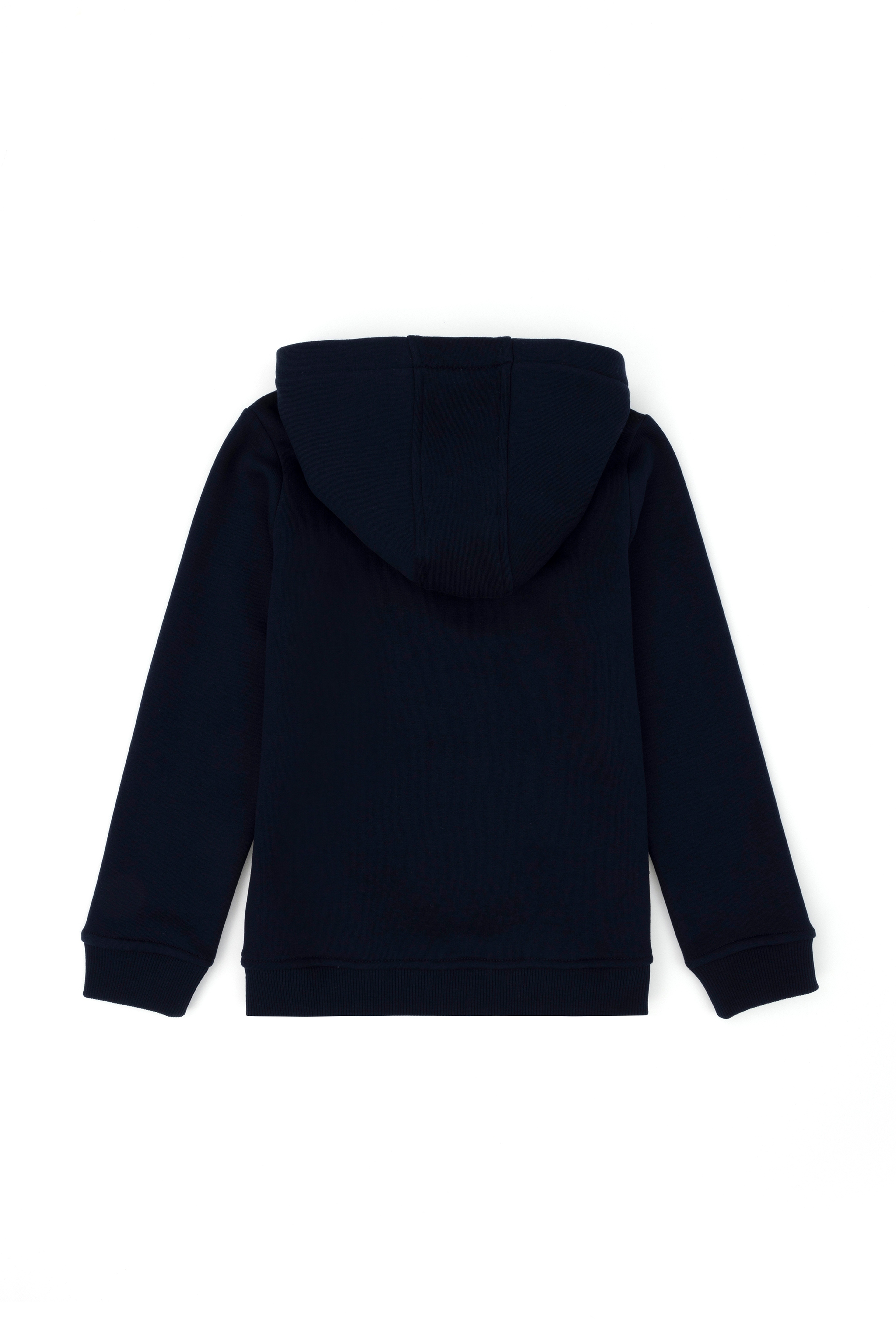 Erkek Çocuk Lacivert Kapüşonlu Sweatshirt - Image 2