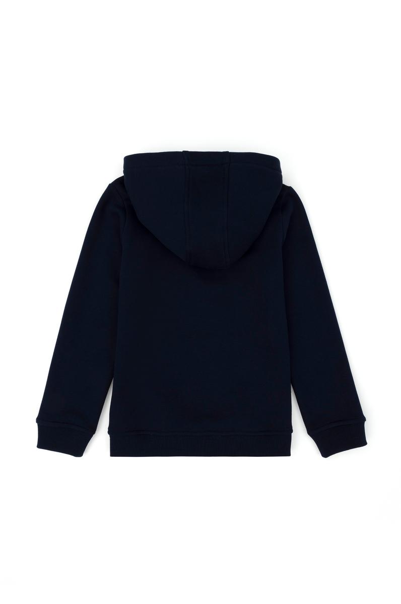 Erkek Çocuk Lacivert Kapüşonlu Sweatshirt