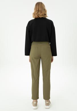 Kadın Koyu Haki Pantolon - 50271939030
