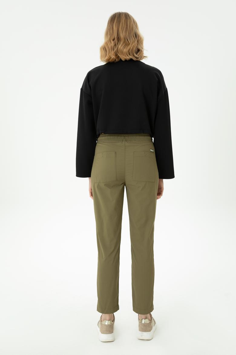 Kadın Koyu Haki Pantolon - 50271939030