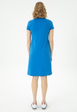 Kadın Saks Örme Elbise - 50262672145