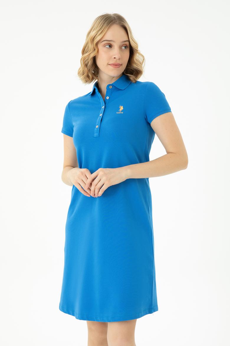 Kadın Saks Örme Elbise - 50262672145