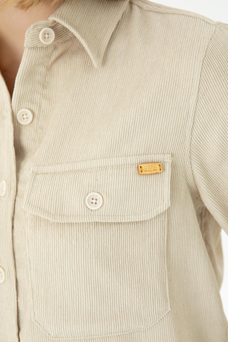 Kadın Taş Uzun Kollu Gömlek - 50271848010