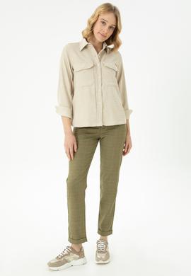 Kadın Taş Uzun Kollu Gömlek - 50271848010