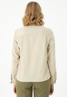 Kadın Taş Uzun Kollu Gömlek - 50271848010