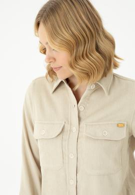 Kadın Taş Uzun Kollu Gömlek - 50271848010