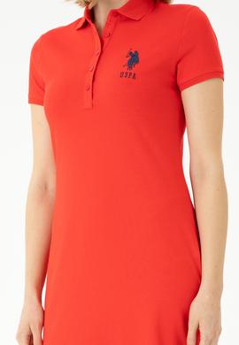 Kadın Kırmızı Örme Elbise - 50267566092