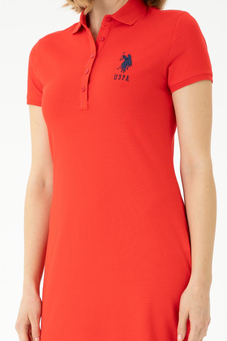 Kadın Kırmızı Örme Elbise - 50267566092