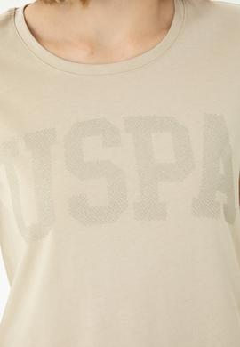 Kadın Taş Basic Bisiklet Yaka Tişört - 50262670157