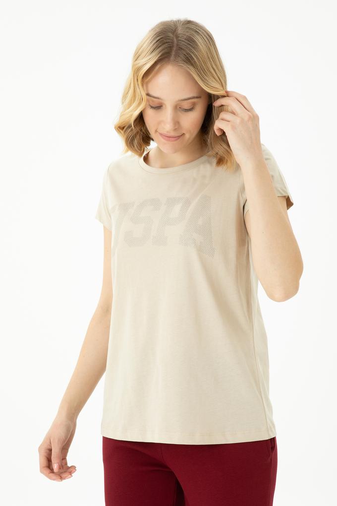 Kadın Taş Basic Bisiklet Yaka Tişört