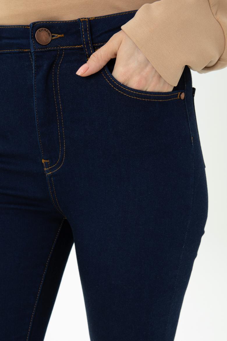 Kadın Eflatun Jean Pantolon - 50272293001