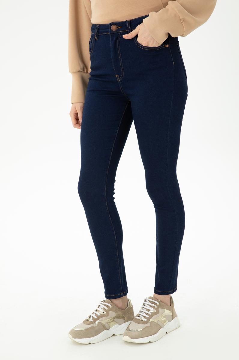 Kadın Eflatun Jean Pantolon