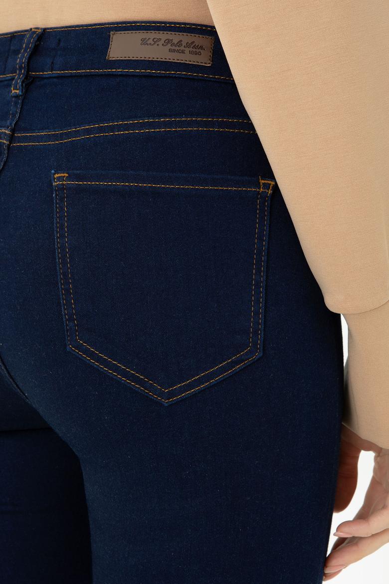 Kadın Eflatun Jean Pantolon - 50272293001