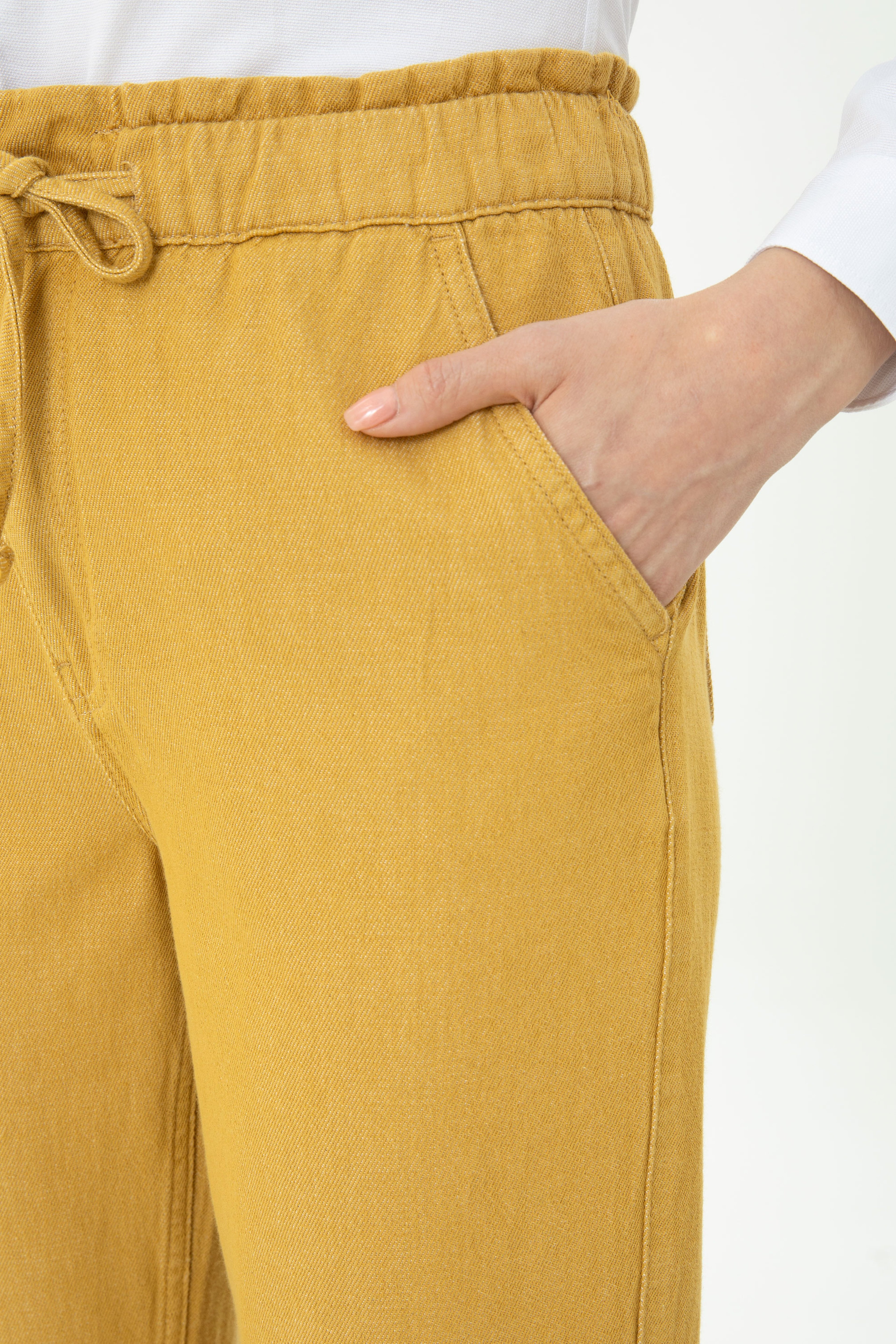 Kadın Safran Jean Pantolon - Image 6