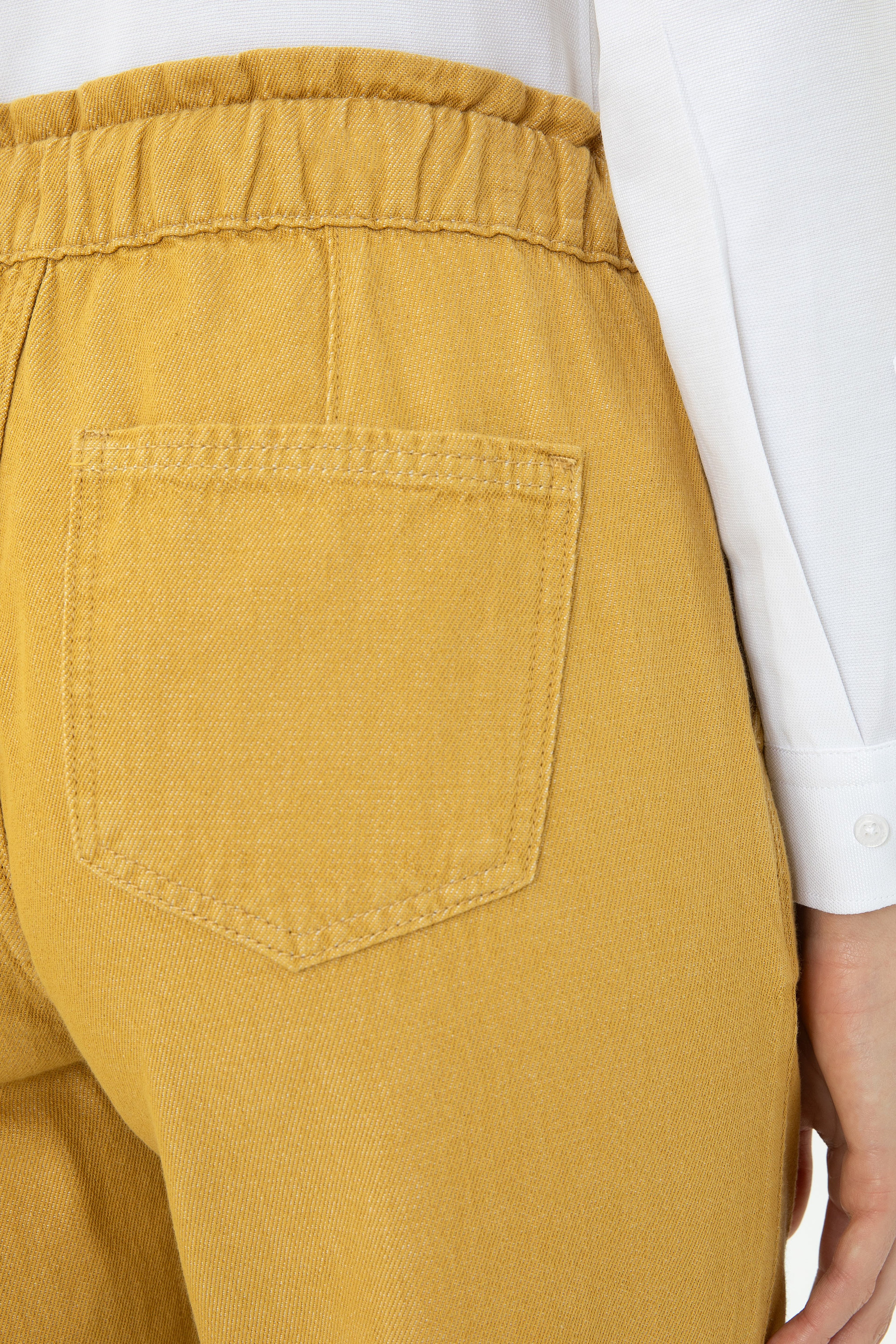 Kadın Safran Jean Pantolon - Image 7