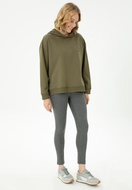 Kadın Haki Sweatshirt - 50271637004