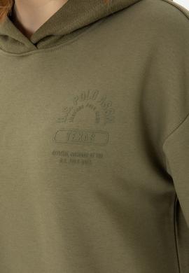 Kadın Haki Sweatshirt - 50271637004