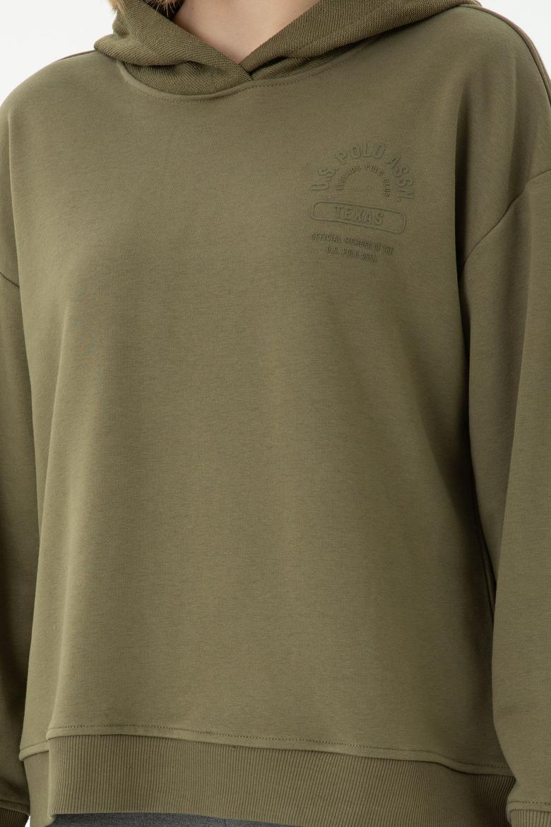 Kadın Haki Sweatshirt - 50271637004