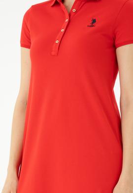 Kadın Kırmızı Örme Elbise - 50262672137