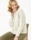 Kadın Krem Bisiklet Yaka Kazak