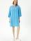Kadın Mavi Mini Boy Dokuma Elbise