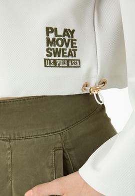 Kadın Taş Bisiklet Yaka Sweatshirt - 50271597015