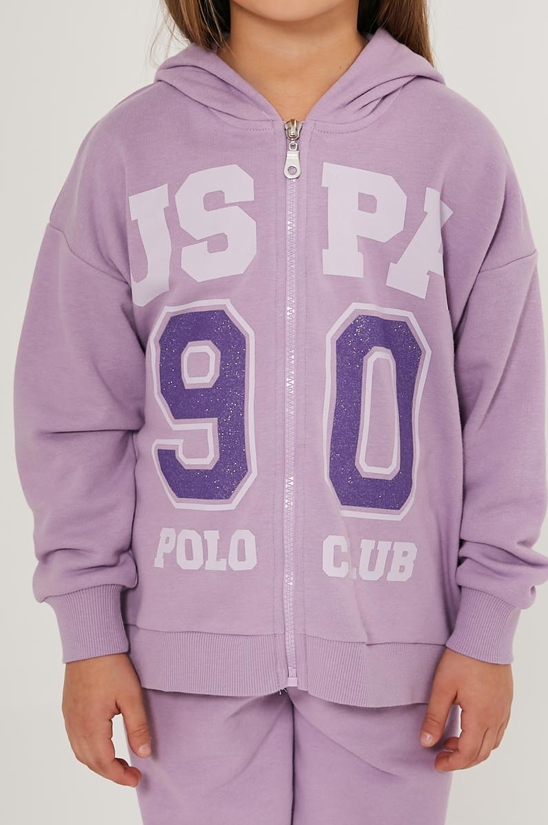 Kız Çocuk Lila Pijama Takımı