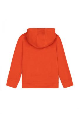 Kız Çocuk Turuncu Kapüşonlu Sweatshirt - 50272434033