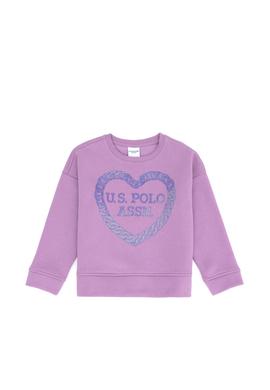 Kız Çocuk Lila Sweatshirt - 50276915021